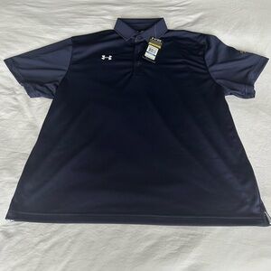NWT - Under Armour Mens Golf Shirt - Miller Lite Logo